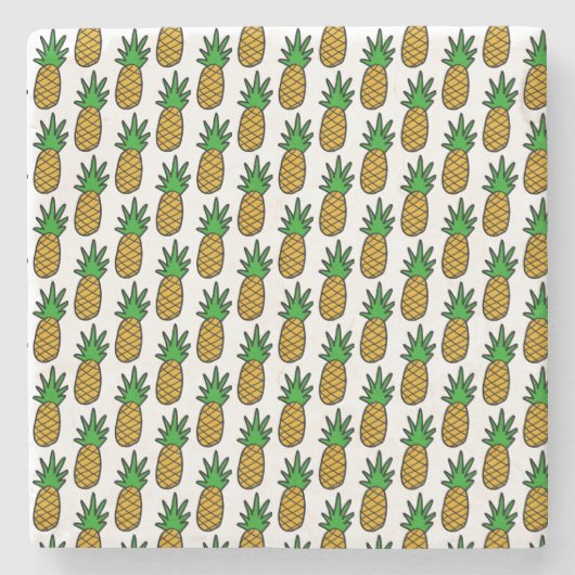 Dessous-de-verre En Pierre Ananas (Devant)