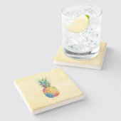 Dessous-de-verre En Pierre Ananas (Côté)