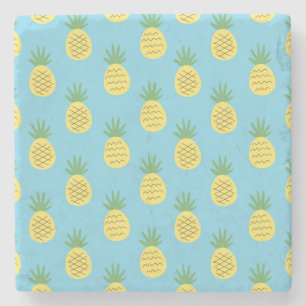 Dessous-de-verre En Pierre Ananas délice : Tropical Fruit Print