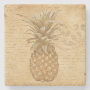 Dessous-de-verre En Pierre Ananas démodé