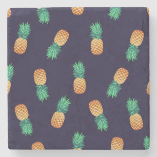 Dessous-de-verre En Pierre Ananas sur la marine