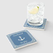 Dessous-de-verre En Pierre Anchored in Joy  (Côté)