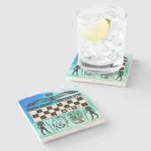 Dessous-de-verre En Pierre Ancien Comité des Sénateurs Égyptiens (Côté)