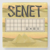 Dessous-de-verre En Pierre Ancien Comité des Sénateurs Égyptiens (Devant)