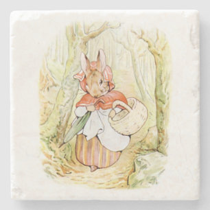 Dessous-de-verre En Pierre Ancienne Mme Rabbit (Petit Chaperon Rouge) (B Pott
