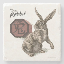 Année du lapin chinois Zodiac Animal Art