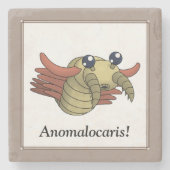 Dessous-de-verre En Pierre Anomalocaris- la crevette peu commune (Devant)