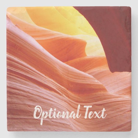 Dessous-de-verre En Pierre Antelope Canyon en Arizona (Devant)