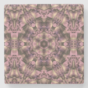 Dessous-de-verre En Pierre Antiquité rose victorienne