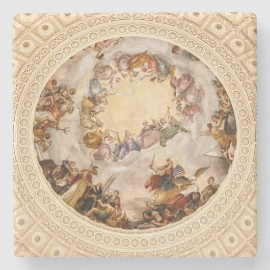 Dessous-de-verre En Pierre Apothéose de Washington (Devant)