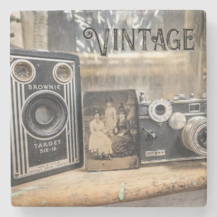 Dessous-de-verre En Pierre Appareils Photo Anciens et Tirage Photo