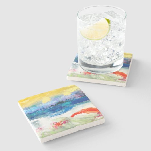 Dessous-de-verre En Pierre Apparence à l'air I (Côté)