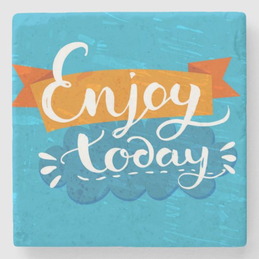 Dessous-de-verre En Pierre Appréciez aujourd'hui (Devant)