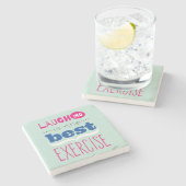 Dessous-de-verre En Pierre Appréciez la vie (Côté)