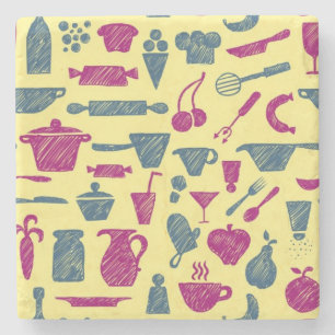 Dessous-de-verre En Pierre Approvisionnements de cuisine