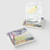 Dessous-de-verre En Pierre Après-midi chez Pardigon, Var, 1907 (Côté)