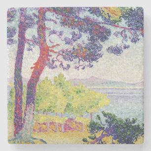Dessous-de-verre En Pierre Après-midi chez Pardigon, Var, 1907