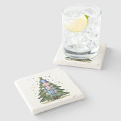 Dessous-de-verre En Pierre Aquarelle (Côté)