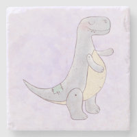 Aquarelle de jouet de dinosaure préhistorique