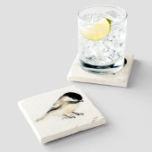 Dessous-de-verre En Pierre Aquarelle de poulet