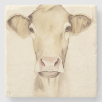 Aquarelle Grange Animaux | Vache
