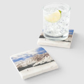 Dessous-de-verre En Pierre Arapahoe Basin Ski Day (Côté)