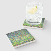 Dessous-de-verre En Pierre Arbre pomme Gustav Klimt (Côté)