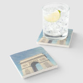 Dessous-de-verre En Pierre Arc de triomphe (Côté)