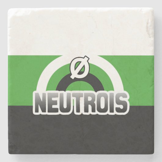 DESSOUS-DE-VERRE EN PIERRE ARC-EN-CIEL DE FIERTÉ DE NEUTROIS (Devant)