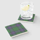 Dessous-de-verre En Pierre Armstrong Tartan (Côté)