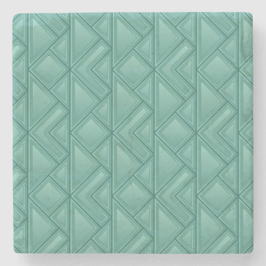 Dessous-de-verre En Pierre Arrière - plan de mosaïque (Devant)