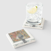 Dessous-de-verre En Pierre Art Connoisseur par Norman Rockwell (Côté)