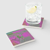 Dessous-de-verre En Pierre Art de la chèvre (Côté)