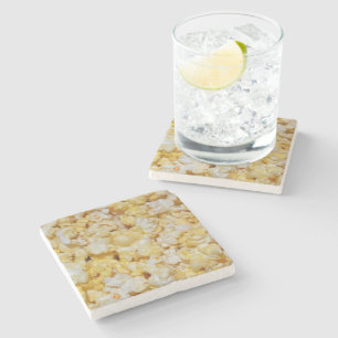 Dessous-de-verre En Pierre Art délicieux de nourriture de beurre de