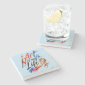 Dessous-de-verre En Pierre Art is my Life (Côté)