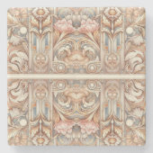 Dessous-de-verre En Pierre Art Nouveau partout Motif (Devant)