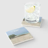 Dessous-de-verre En Pierre Aruba rocailleux (Côté)