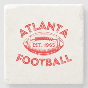 Dessous-de-verre En Pierre Atlanta Football Style Vintage 