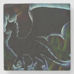 Dessous-de-verre En Pierre Aura de dragon