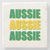 Dessous-de-verre En Pierre Aussie Australe (Devant)