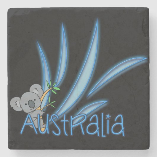 Dessous-de-verre En Pierre Australie (Devant)