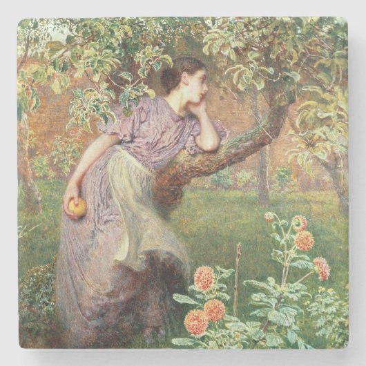 Dessous-de-verre En Pierre Automne, 1865 (Devant)