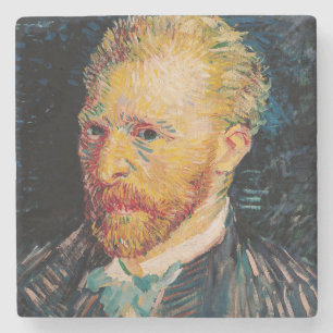 Dessous-de-verre En Pierre Autoportrait de Vincent van Gogh  , 1887