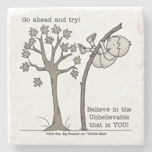 Dessous-de-verre En Pierre Avancer et essayer (Devant)