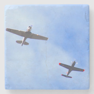 Dessous-de-verre En Pierre Avion de guerre