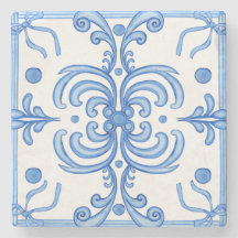 Azulejo Portugais Méditerranéen Traditionnel