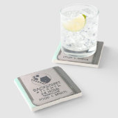 Dessous-de-verre En Pierre Backstreet Atlanta, Backstreet (Côté)