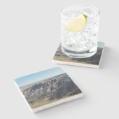 Dessous-de-verre En Pierre Badlands, Dakota du Sud (Côté)