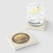 Dessous-de-verre En Pierre Badlands National Park (Côté)