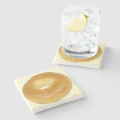 Dessous-de-verre En Pierre Bagel (Côté)